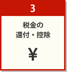 3:税金の還付・控除